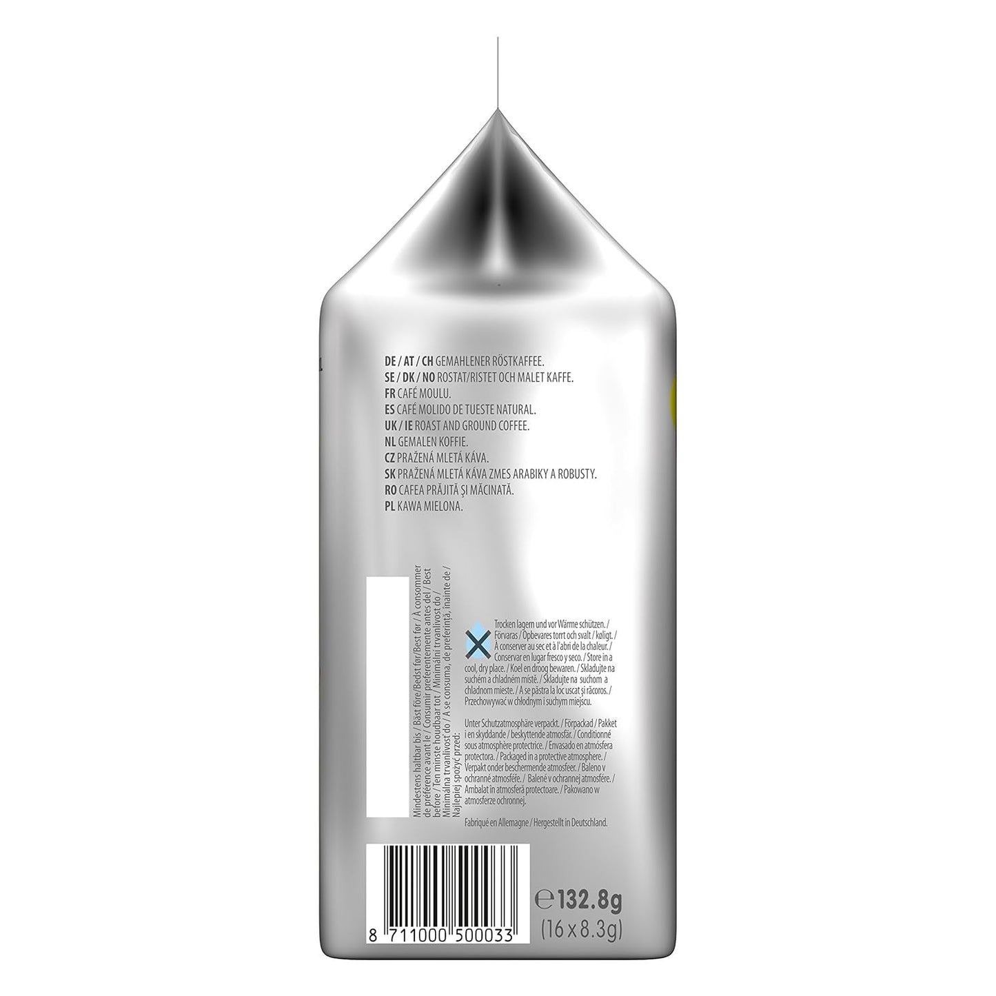 Tassimo Kapseln Jacobs Caffè Crema Classico XL, 5 x 16 puder, 80 Kaffeekapseln