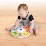 Baby Einstein, Hape, Cal's Smart Sounds Symphony Magic Touch elektronisk aktivitetslegetøj i træ på 3 sprog (engelsk, fransk og spansk), 3 tilstande, fra 6 måneder Babylegetøj Naty Shop
