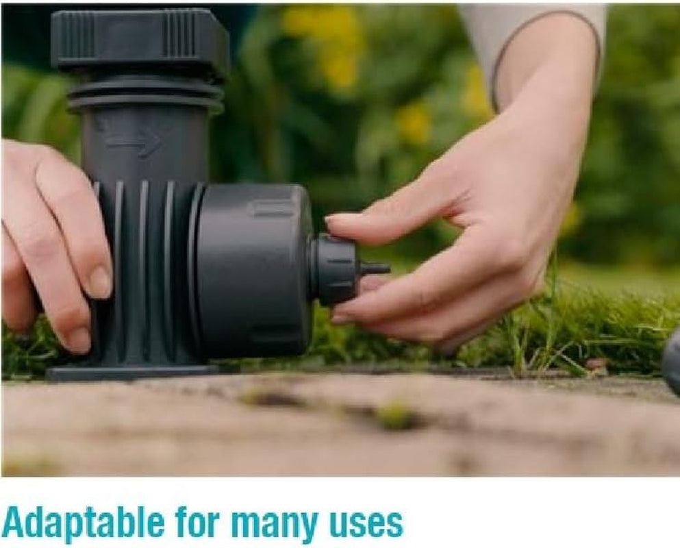 Vandingsanlæg Gardena Micro-Drip Basic Unit 2000: Basisenhed til trykreduktion, vandgennemstrømning ca. 2.000 l/t, hurtig og nem forbindelsesteknologi (1354-20)