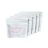 Espressosmagningssæt - 5 varianter af 100 g hver - Økologisk og 100% Arabica - Enkelt oprindelse og blanding - Perfekt til portafiltre og espressomaskiner