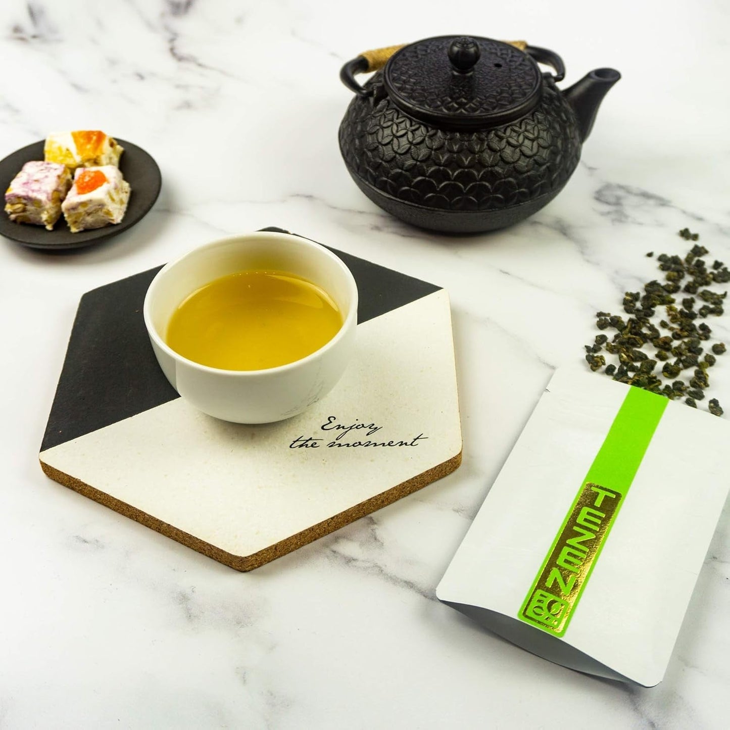 Oolong Milk Tea fra Alishan, Taiwan | Jin Xuan Milky Oolong High Quality 100% Natural Unflavored (100g)