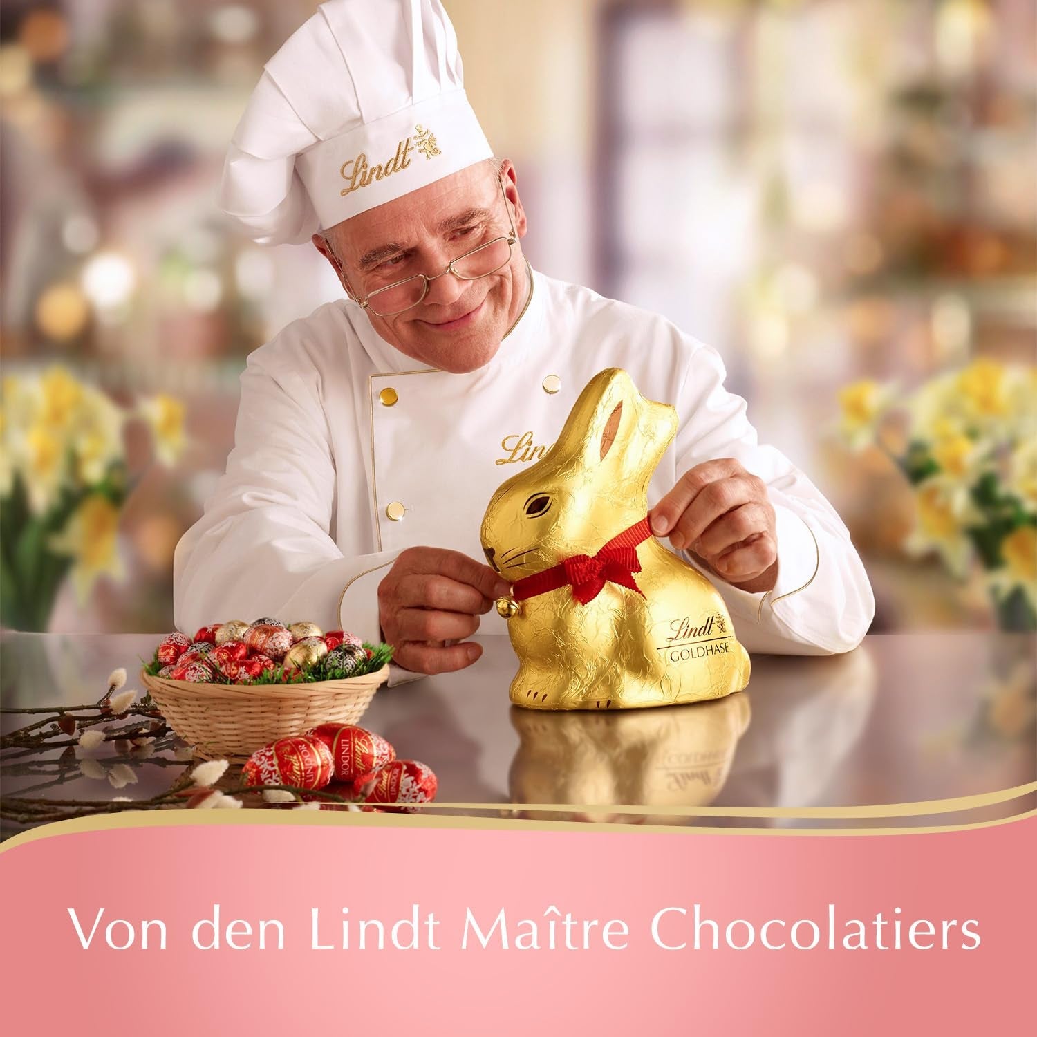 Lindt Chokolade | Mini Eggs Nature Edition | 170 g | Fin blanding af miniæg med nougat, mælkechokolade og vaniljetrøfler | Påskechokolade | Påskechokolade perfekt til at dele og nyde