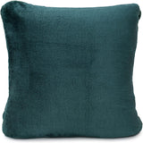 Gözze - Komfortabelt pudebetræk, Merino Feeling, 50X50 Cm - Mørkegrønne senge og tæpper Besuche den Gözze-Store