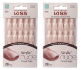 Kiss Nude Nails Amazing Nails (pakke med 2)