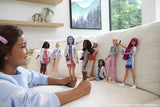 GTW39 Barbie Doll - Sygeplejerske (ca. 30 cm) med printet top og lyserøde bukser, hvide sko og stetoskop, fantastisk gave til børn fra 3 år og opefter