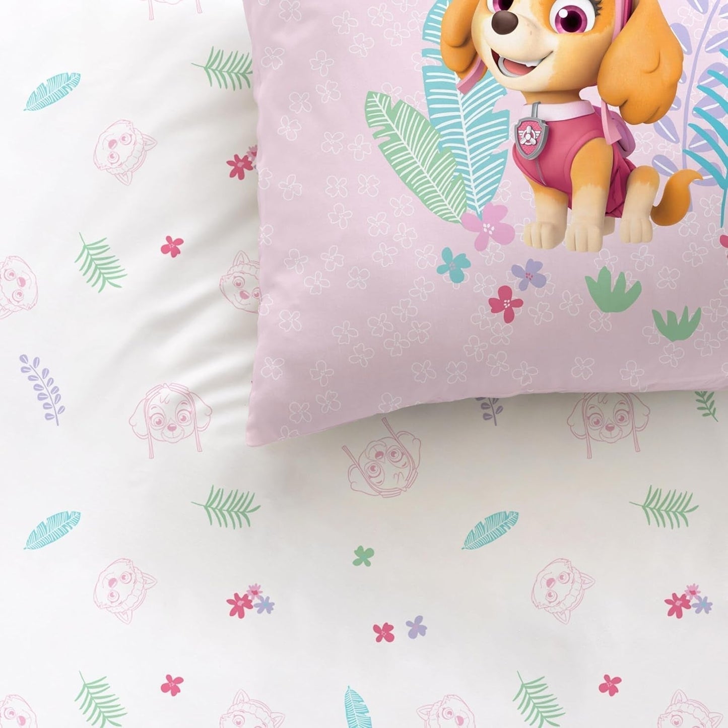 Sengetøj, Paw Patrol, 100% bomuld Sengetøj - børn Naty Shop