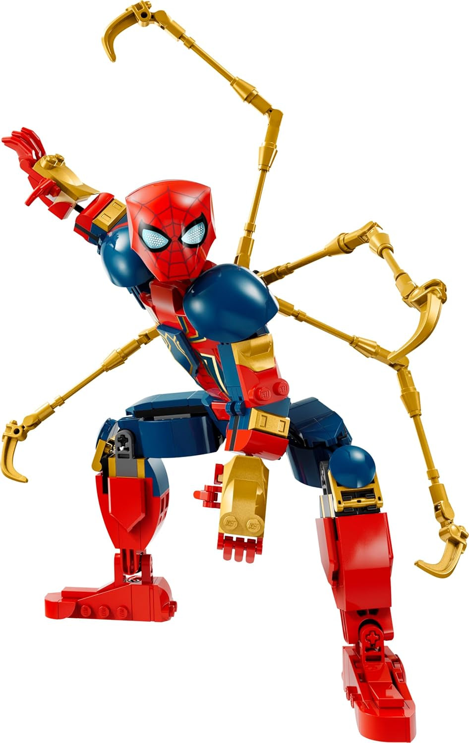 LEGO Marvel Iron Spider-Man-byggeklodser Superhelte-actionlegetøj til børn 8+ Drenge og piger Pansersæt Bygbare model Avengers gaveidé til Marvel-filmfans 76298 Byggesæt Beuche den LEGO-Store