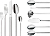 WMF Lyric plus rustfrit stål bestiksæt til 6 personer, 30 eller 66 stk. Køkken Naty Shop 66-Teilig
