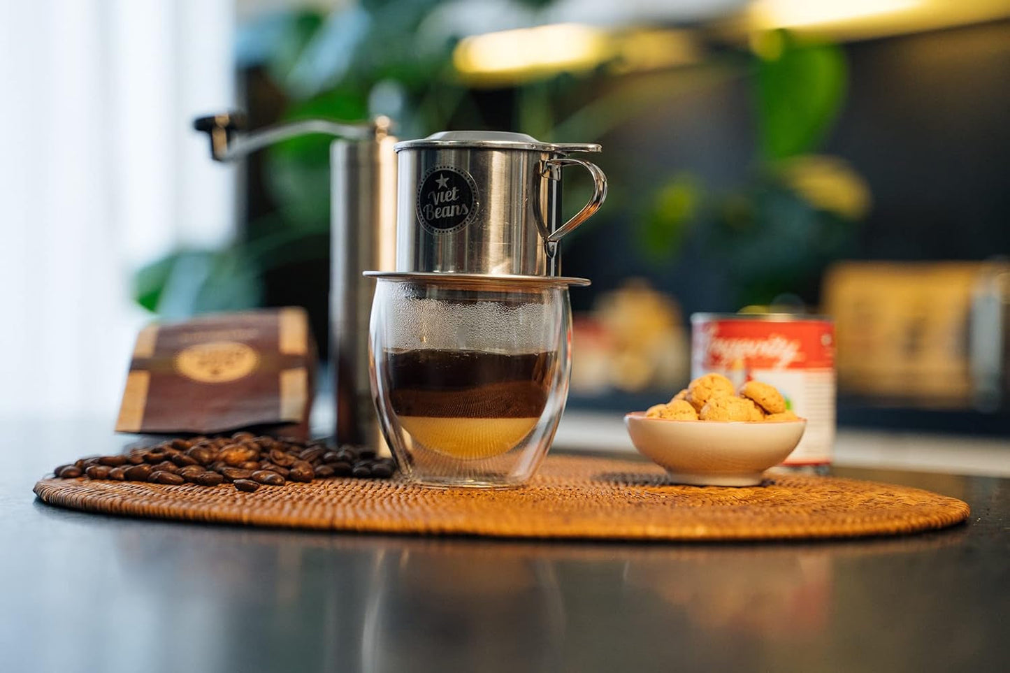 VietBeans 100% Robusta – Ganze Bohne – Kaffespezialität aus Vietnam – Kräftig og würzig – 250g