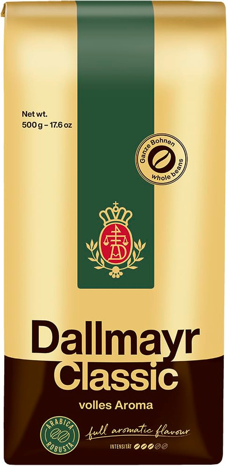 500 g klassiske hele bønner