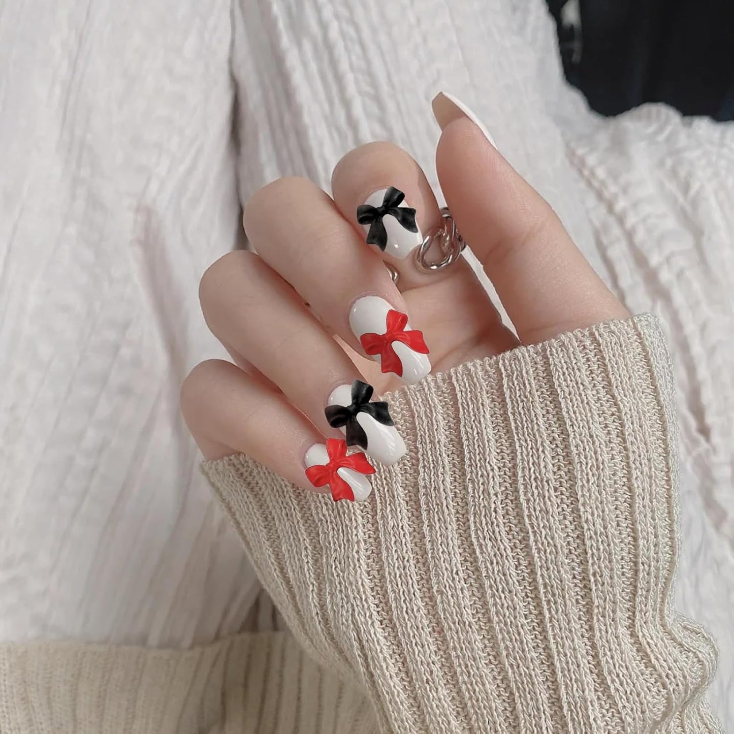 500 stk 3D Nägel Charm Schleifen Charms Nägel Nail Art Charms Schleife Nagel Charms Nägel Nail Art Schleifen Nageldekorationen Mit Aufnahmewerkzeug Für Frauen Und Mädchen Nagel-Diy-Zubehör