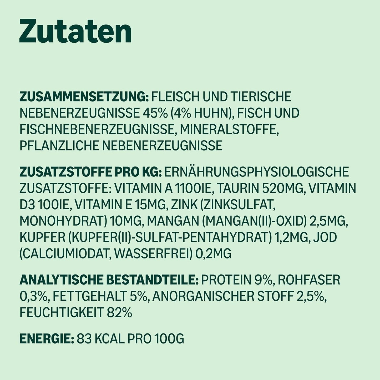 Amazon kornfri våd kattefoder dåse kyllingestykker i gelé 12 x 405 g