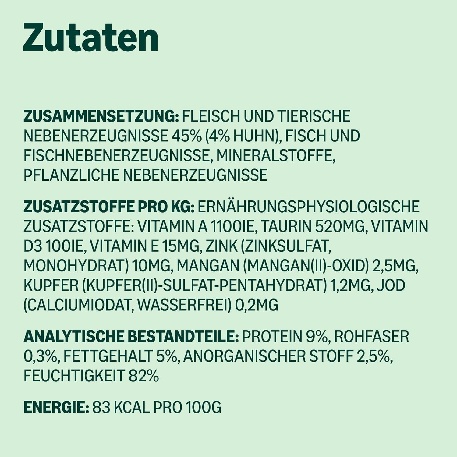 Amazon kornfri våd kattefoder dåse kyllingestykker i gelé 12 x 405 g