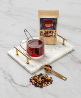 Larico Tea Naturlig frugtte Früchtchen Mix Vilde jordbær Euphorie 50 g/Løs te af højeste kvalitet/Naturlig løs te