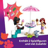 LEGO Friends Heartlake City isvogn Lad som om Legesæt 2 figurer og en kanin Byggesæt 4 år gamle piger Legetøjsfigur Minifigur Byggelegetøj 42644 Byggesæt Besuche den LEGO-Store