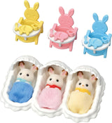 Sylvanian Families L5532 Starter Kit til trillinger - Dukkehus Legesæt Dukker Naty Shop Single