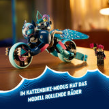 LEGO Dreamzzz Zoey's Cat Motorcykel 2 i 1 gave til 7+ år Dyremodel Byggeklods Legetøj Motorcykel Fantasy Legesæt til drenge og piger 71479 Byggesæt Beuche den LEGO-Store