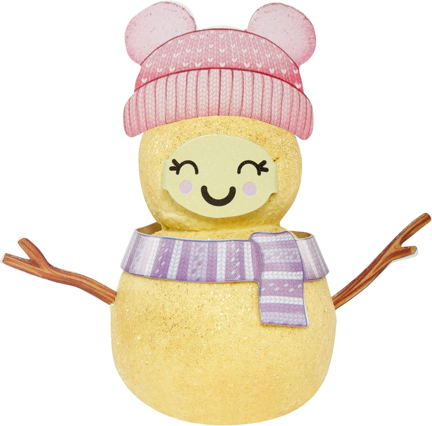 Rainbow High Winter Wonderland - Sunny (Gul) - 28 cm Hidden Magic Water Oppustning Snemandsmodedukke med snemandssæt, velegnet til 4-12 år gamle børn og samlere
