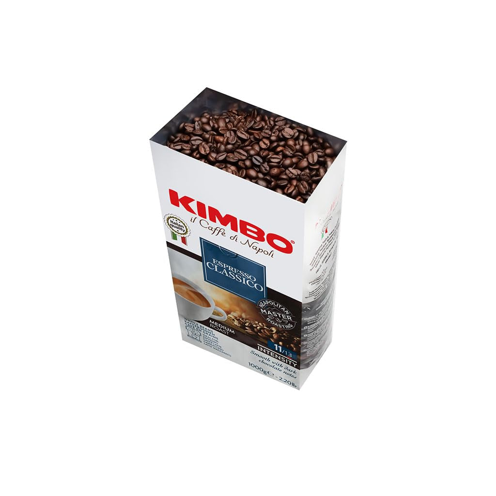 Espresso Classico ganze Kaffeebohnen, medium Röstung, 1 kg pose