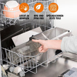 Tristar oliefrituregryde FR-6935, 2000 watt, 3 liter, termostat, kold zone, 3-4 personer, metal Hvidevarer Naty Shop