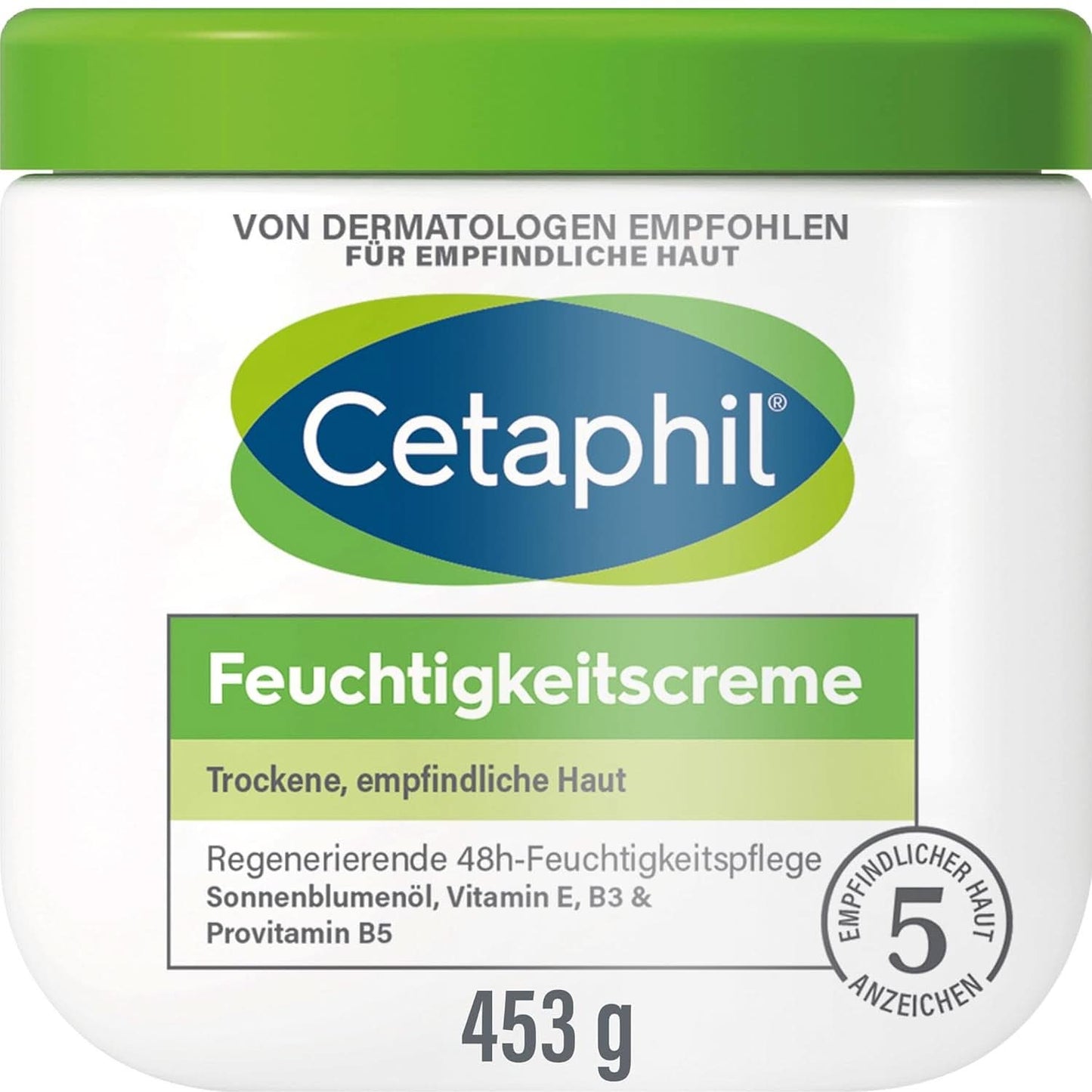 Cetaphil fugtighedscreme til tør følsom hud 85 ml bruser og bad Naty Shop 453 g mandel