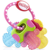 Nuby bidering til babyer fremmer synet og motorikken; det isgelgribende legetøj når endda kindtænderne; fra 4+ måneder