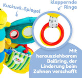 Lamaze babylegetøj "Freddie the Firefly" Clip & Go, højkvalitetslegetøj til småbørn, grebsvedhæng for at styrke forholdet mellem forældre og barn, fra 0 måneder, flere farver Bebe Toys Naty Shop