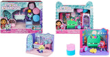 Gabby's Dollhouse Deluxe Room, Groovy Music Room og Deluxe Room, Elegant Pampering Bath, Sea Kitten Bath