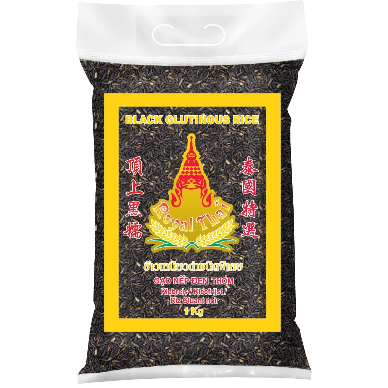ROYAL THAI RICE - Sorte klæbrige ris - 1 x 1 KG