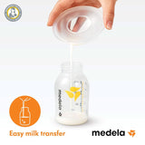 Medela Milk Collection Skaller - BPA-, Lavet af blød, fleksibel silikone, Indeholder 2 stk. Tilbehør Mad og Amning Bebe Naty Shop