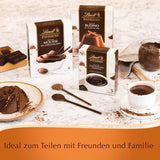 Lindt Schokolade - PATISSERIE Mousse Au Chocolat | 6 X 110 G | Backmischung Für 4 Portionen Fluffige Mousse Al Cioccolato Aus Finester Schokolade | Konditori | Backmix | Schokoladengeschenk Mix til bagning og madlavning Naty Shop