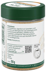 Fuchs Muskatnød, 50 gram Krydderier Naty Shop