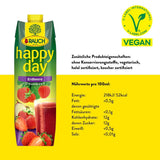 Rauch Happy Day Strawberry | Intens jordbærsmag | Raffineret med æbler og citron | 6X 1 liter, Tetra Prisma Alkoholfri drikkevarer Naty Shop