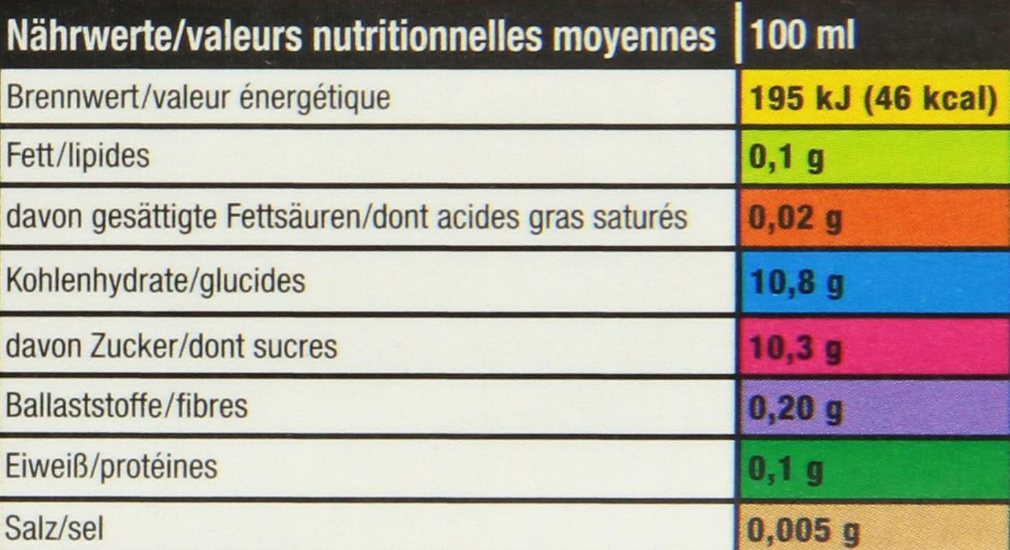 Jacoby 100 % klar æblejuice, 6 x 1 liter Ikke-alkoholiske drikke Naty Shop