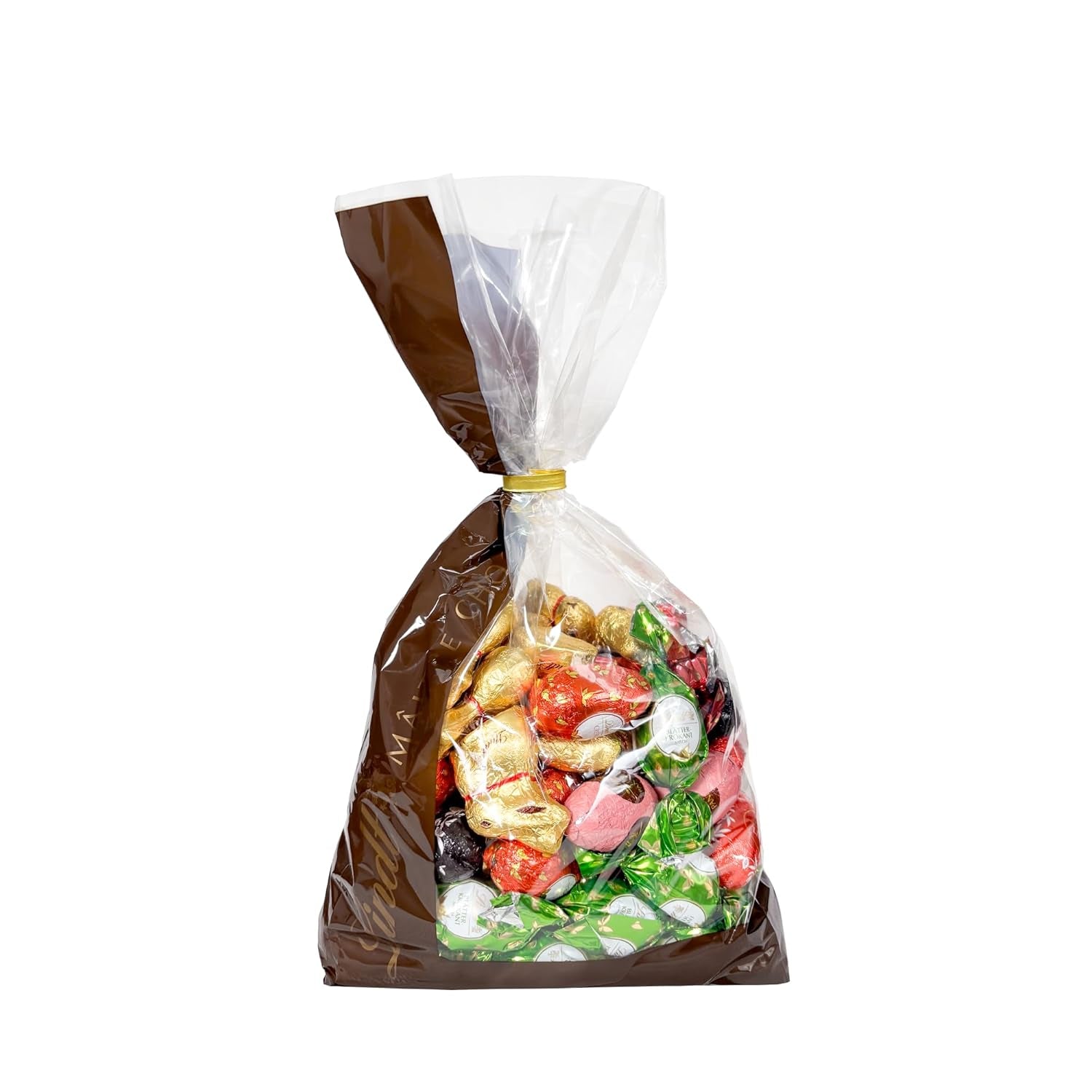 Lindt Chokolade | LINDOR sortiment | 1371g | 110 trøfler i fin chokolade med smelte-i-mund-fyld | Gave af chokolade at dele