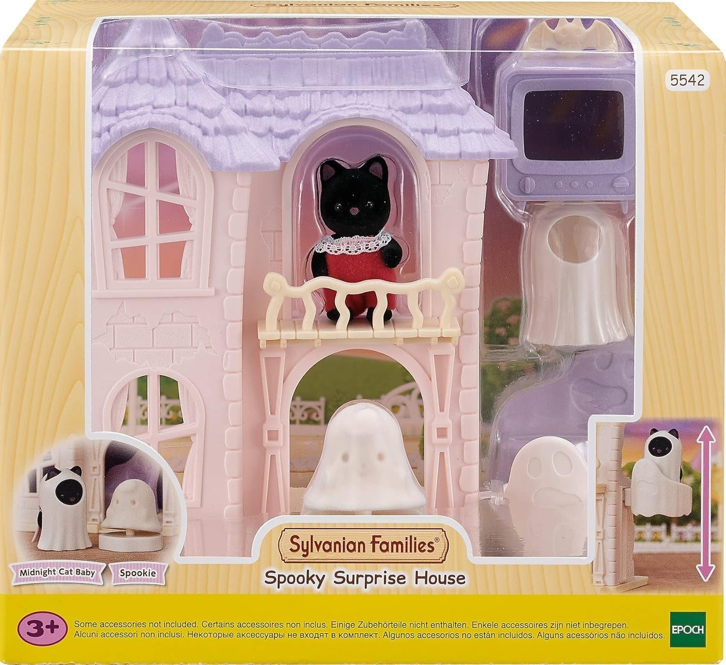 Sylvanian Families 5542 Spooky Haunted House - Dukkehus Legesæt Dukkehuse Naty Shop