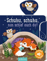Shoo, shoo, nu sover du også!: Skyder og 11 lyde | En innovativ bog med skyderlyde til små børn over 18 måneder Bebe Naty Shop Toys