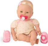 Baby Sweetheart Doll - Sengetid - 31 cm - Blød krop - Suttetilbehør - Foregive leg - Legetøj fra 3 år og opefter