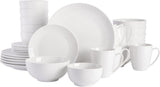 Zen Buffet porcelænsservisesæt, service til 6 (30 stk), hvid (kopper)