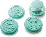 Silikomart 25.440.39.0069, Emoji Cutter Sæt, Ø73 MM Naty Shop