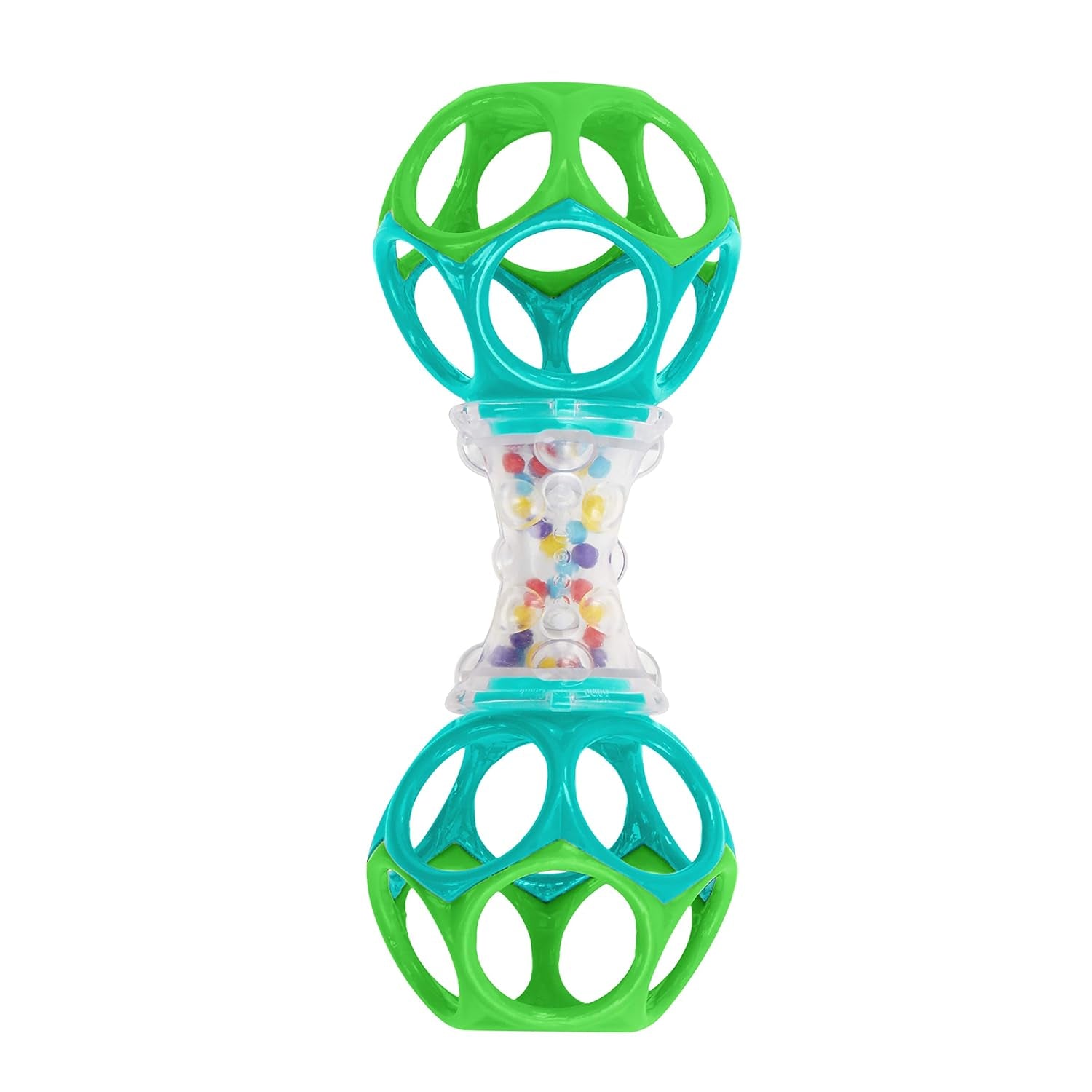 Bright Starts Little Shakers 6-delt gavesæt - babyrangler og bidere BPA-fri let at fange Unisex Newborn+
