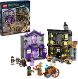 LEGO Harry Potter Ollivanders & Madam Malkins dragter, Lands Of Diagon Alley, Legesæt til børn, Troldmandslegetøj, Fantasy gaver til piger, drenge og fans fra 8 år 76439 Byggesæt Besuche den LEGO-Store Standardtitel