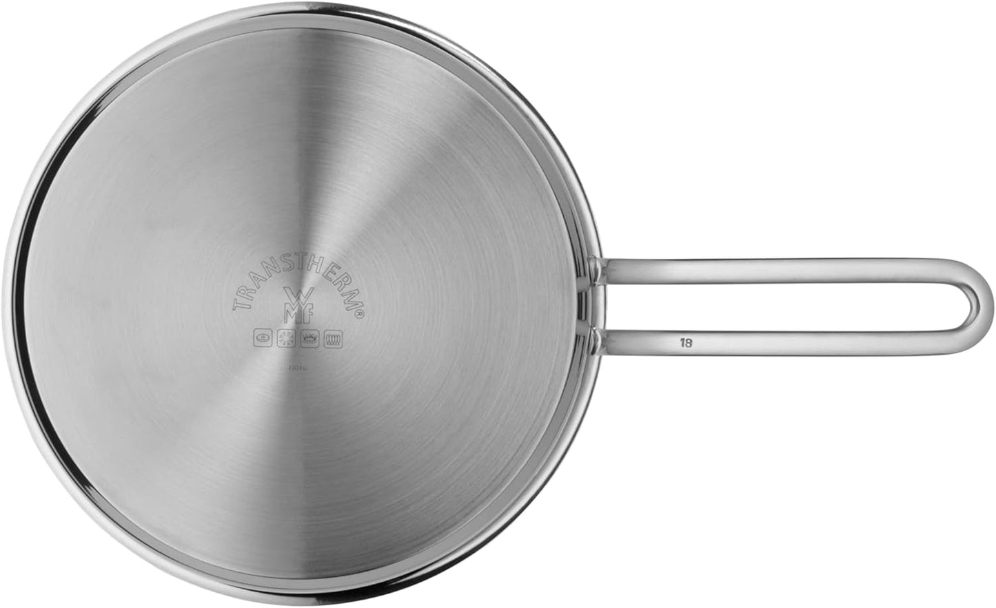 WMF Mini lille stegepande 18 cm, poleret Cromargan rustfrit stål, induktion Gryder og pander Naty Shop