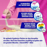 Vanish Oxi Action Powder Pink - 1.125 Kg - klorfri pletfjernelse og vasketøjsforbedringspulver - til farvet vasketøj Vaskemidler Naty Shop