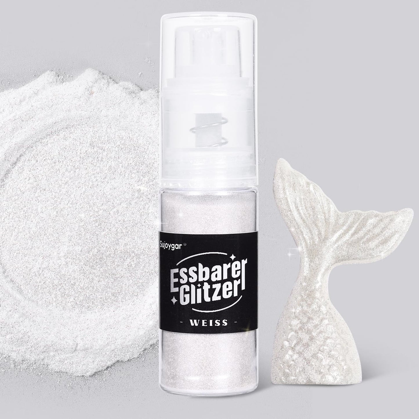 Spiselig glitter - 10G, Rose Gold Drink Glitter, Spiselig Glitter Pulver, Madfarvepulver, Guld Pulver, Metallisk Glitter Pulver, Glitter Spray til Cocktails, Chokolade, Kager, Fondant