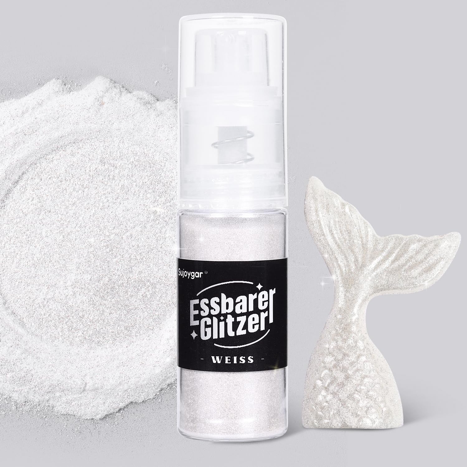 Spiselig glitter - 10G, Rose Gold Drink Glitter, Spiselig Glitter Pulver, Madfarvepulver, Guld Pulver, Metallisk Glitter Pulver, Glitter Spray til Cocktails, Chokolade, Kager, Fondant
