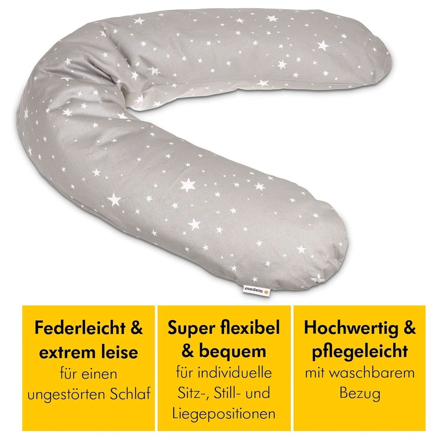 Medela Graviditets- og ammepude - Fyldt med Eps mikroperler Tilbehør Mad og amning Bebe Naty Shop
