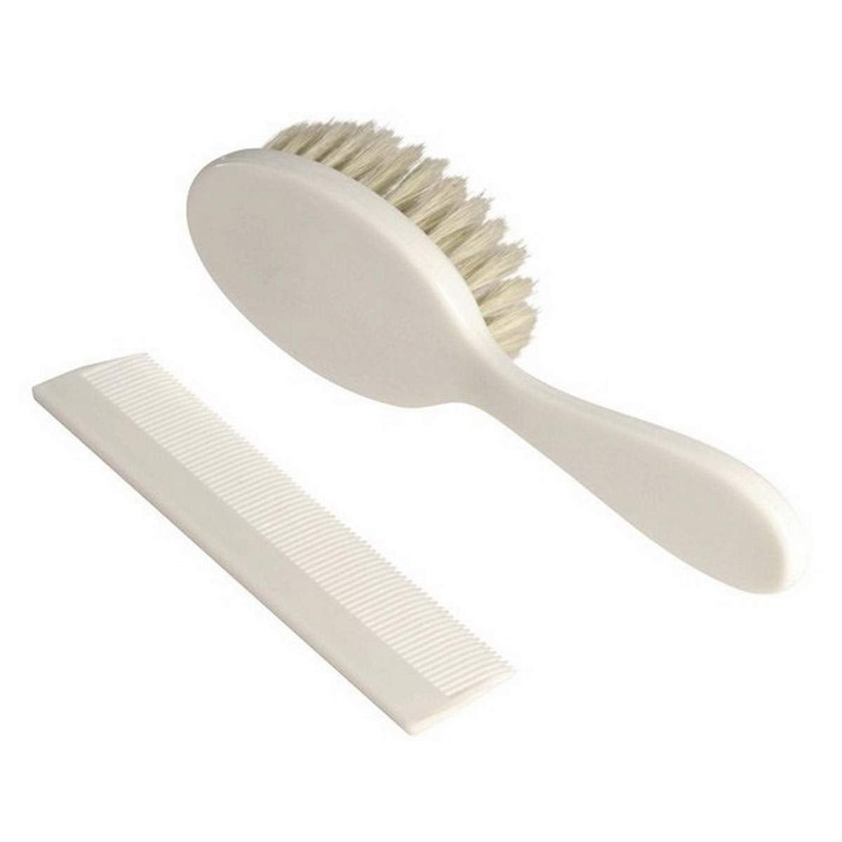 315005 Hvid plastik kam og børste børn - bad og hudpleje Naty Shop Standard titel