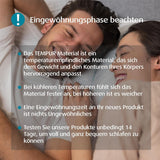 TEMPUR Comfort Air Medium sovepude, Åndbar pude til enhver soveposition, OEKO-TEX MADE i GRØN, medium fasthed, 40 X 80 Cm Naty Shop standardpuder