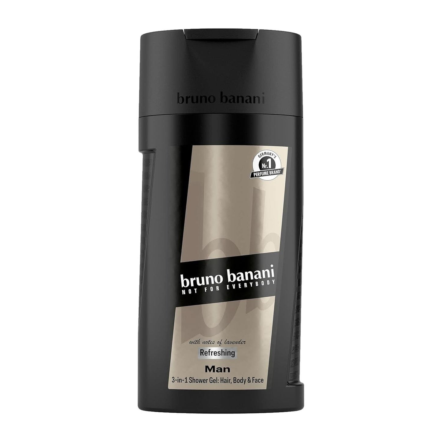 Bruno Banani Loyal Man 3-i-1 shower gel til krop, hår og ansigt, mænd, 250 ml Brusebad og bad Naty Shop 250 ml Stjerneanis